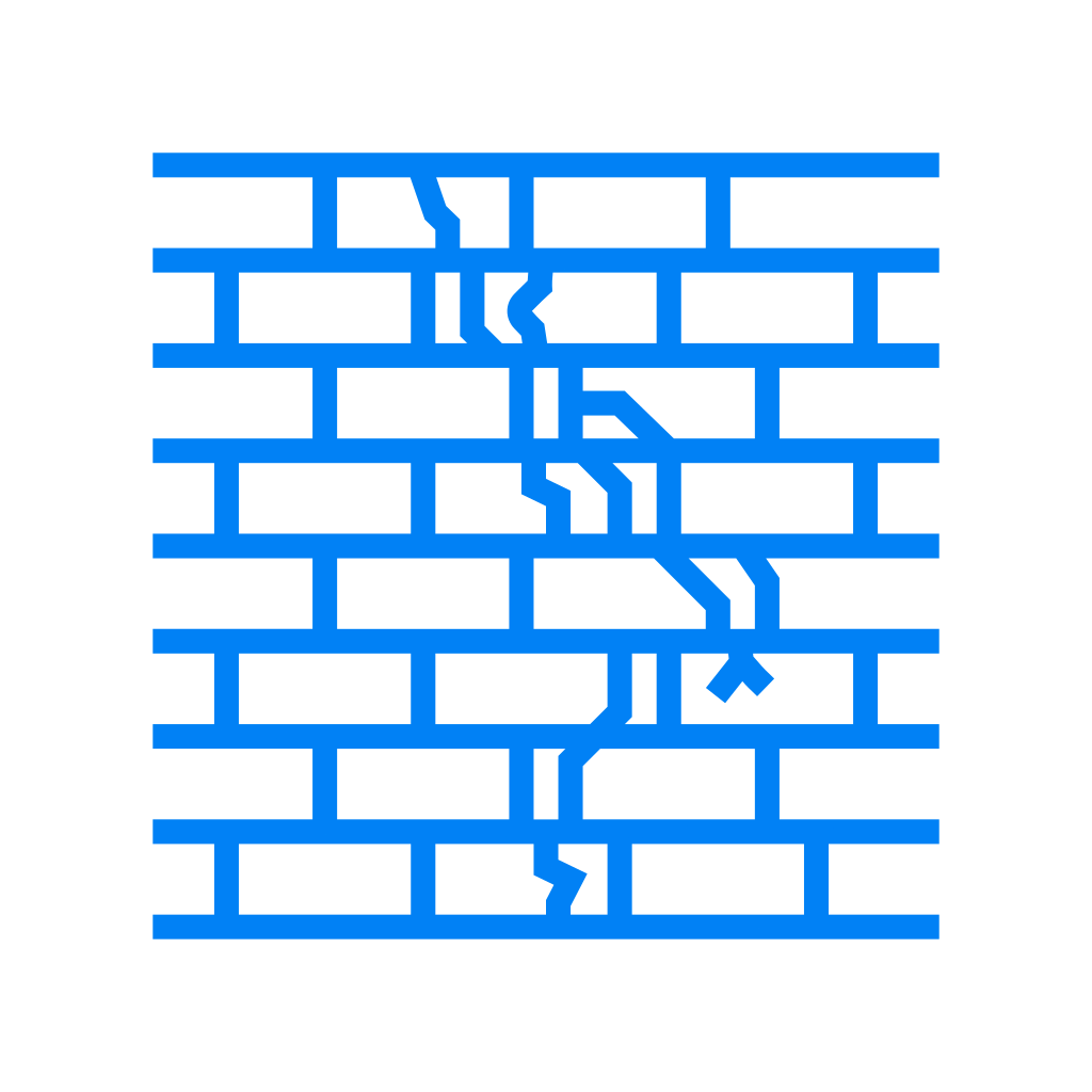 Cracks, Chips, or Peeling Liner